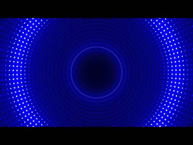 Pulsing Light Tunnel - HD Video Background Loop