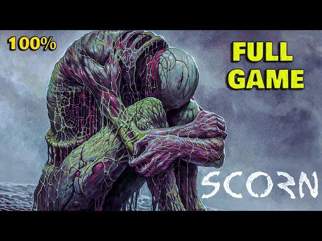 Scorn 100% Walkthrough Part 1 (FULL GAME) - All Achievements & Puzzles