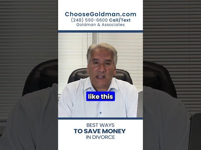 Best Ways To Save Money In Divorce - ChooseGoldman.com