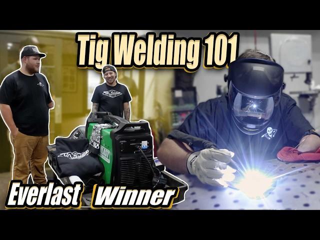 Tin Soldier's TIG Welding Masterclass with Everlast Welder Winner!