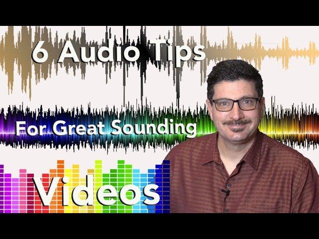Master Audio Techniques For Filmmaking, Video Production and Youtube