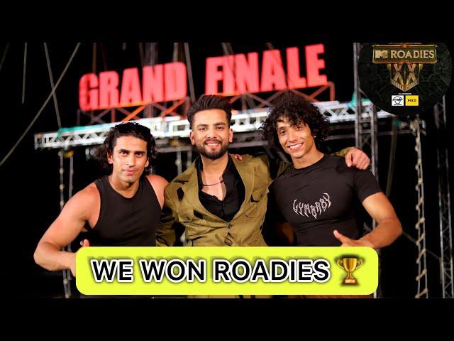 We Won Roadies Double Cross | Grand Finale Vlog️