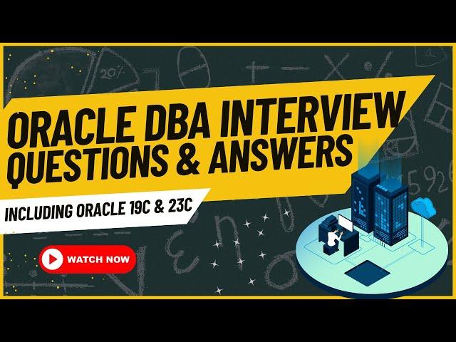 Oracle DBA Interview Questions And Answers : Real time and For Freshers