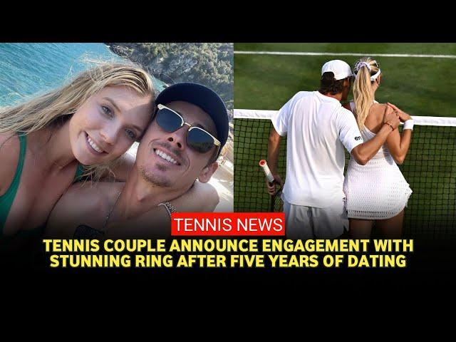 Tennis Stars Alex de Minaur and Katie Boulter Are Engaged: ‘We’ve Been Keeping a Small Secret’