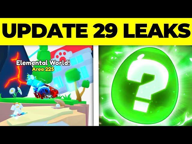 All UPDATE 29 And Pet Simulator RNG LEAKS! (Pet Simulator 99)