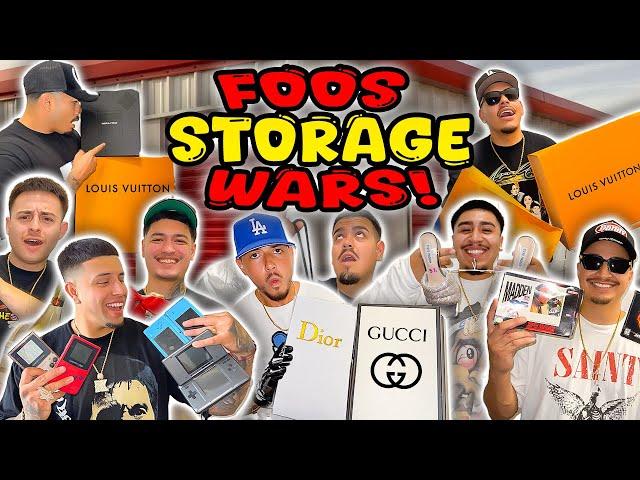 FOOS STORAGE WARS !!