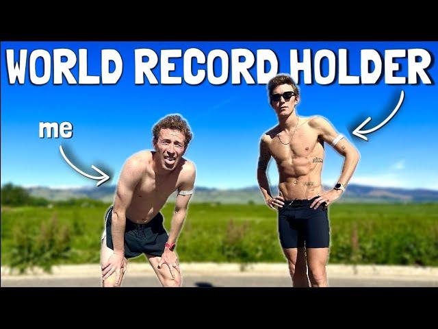 I Trained with the 50 Mile World Record Holder for 24 hours