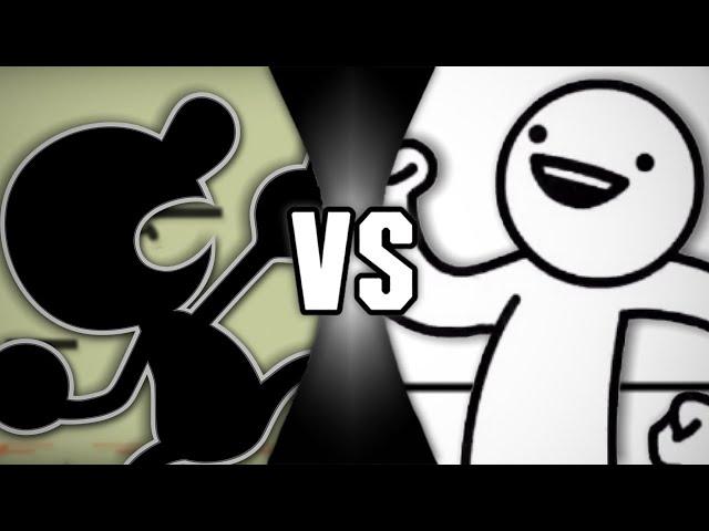 Mr. Game & Watch vs asdfguy [Game & Watch vs asdfmovie] | VS Trailer