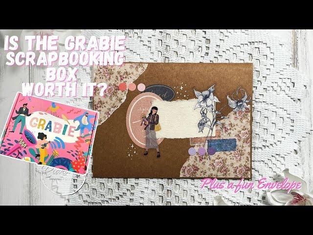 Is the Grabie Scrapbooking Box worth it?? Unboxing and Fun Project