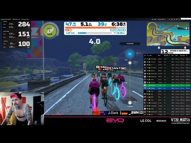 Zwift STAGE 3: RACE SCOTLAND - THE MUCKLE YIN 2/22 04:10 The Muckle Yin   1 Laps   24 km