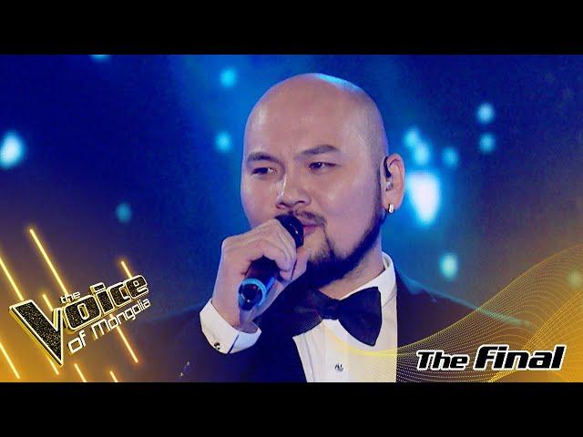 Amgalan.E - "Bi durtai " | The Final | The Voice of Mongolia 2022