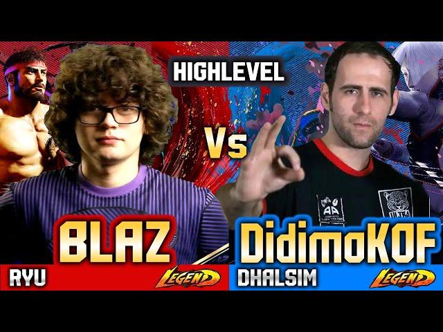  SF6 (BLAZ vs DidimoKOF) - Ryu vs A.K.I ▰ Street Fighter 6 Gameplay High Level