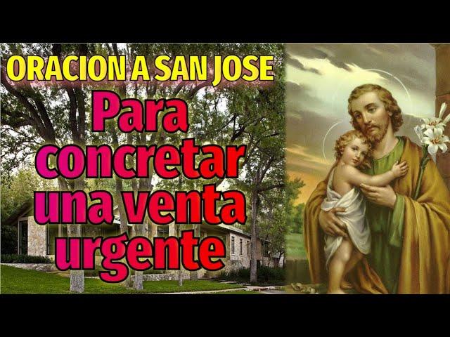 Prodigiosa Oración a San José para una Venta Urgente