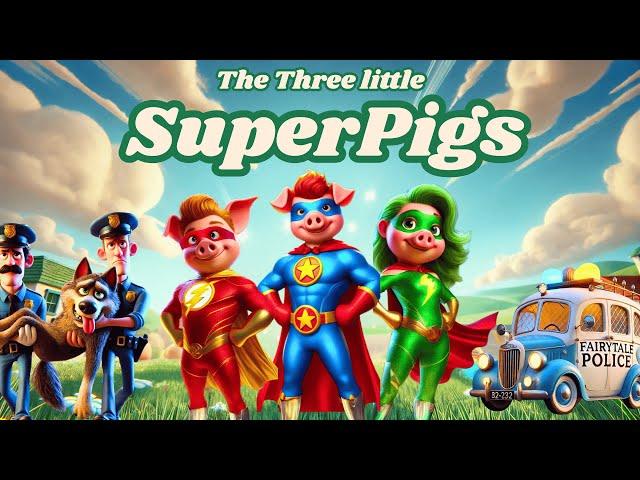 The Adventures of the Three Super Pigs: Defeating the Big Bad Wolf! 