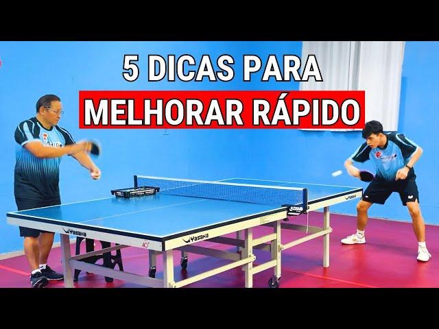 MASTER TABLE TENNIS: 5 FOOLISH TIPS!