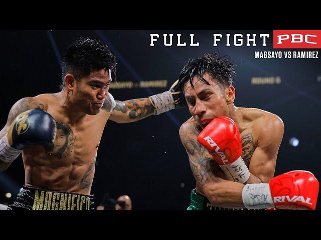 Magsayo vs Ramirez FULL FIGHT: June 15, 2024 | PBC on Prime Video