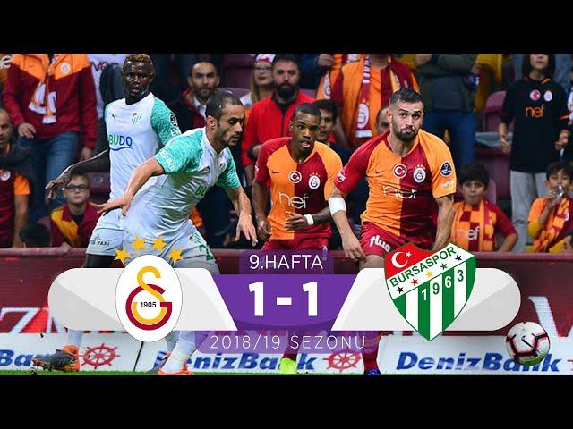 Galatasaray (1-1) Bursaspor | 9. Hafta - 2018/19