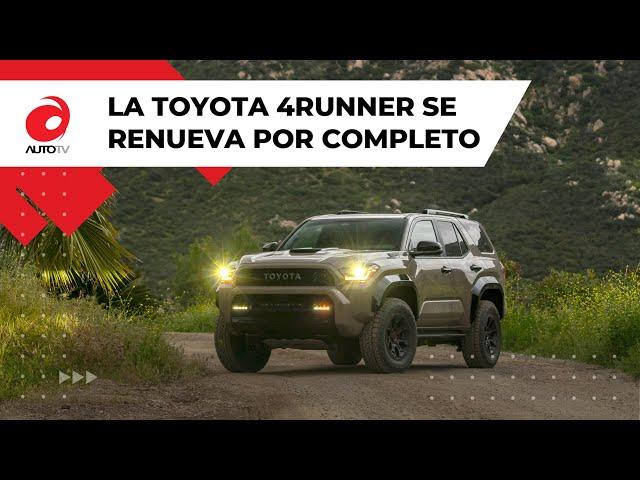 La nueva generación del 4Runner viene equipada para ir hasta el fin del mundo