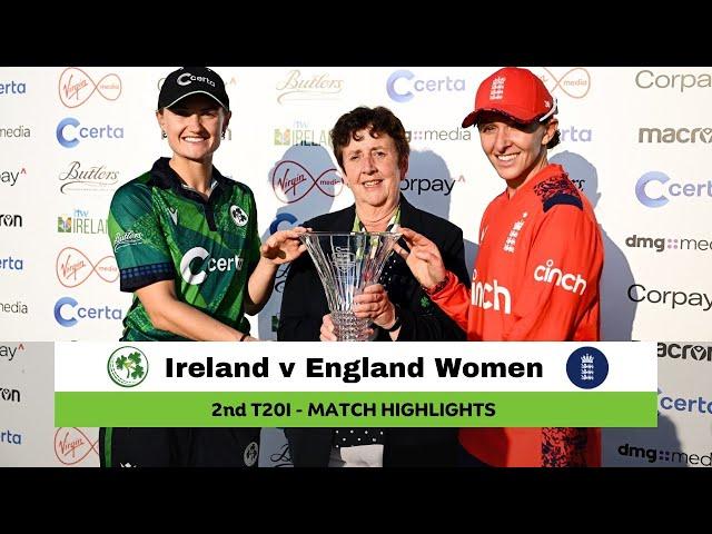 Ireland v England Women 2nd T20I, 2024 | Match Highlights