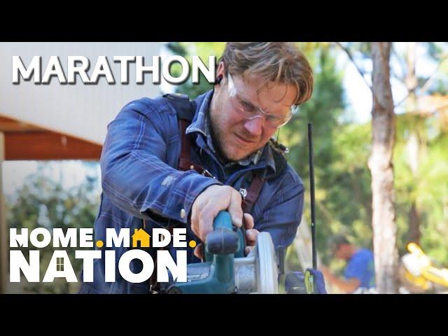 ZACK'S 3 MOST AMAZING TINY HOME CREATIONS *Marathon* | Tiny House Nation | Home.Made.Nation