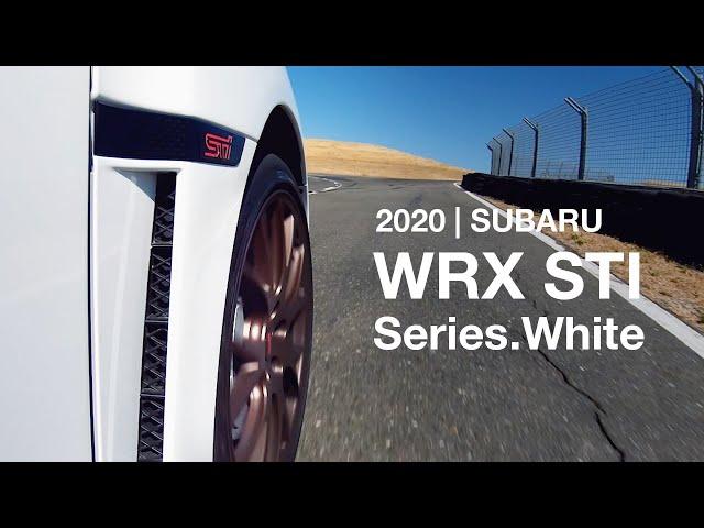 2020 Subaru WRX STI Series.White: Bonding Time