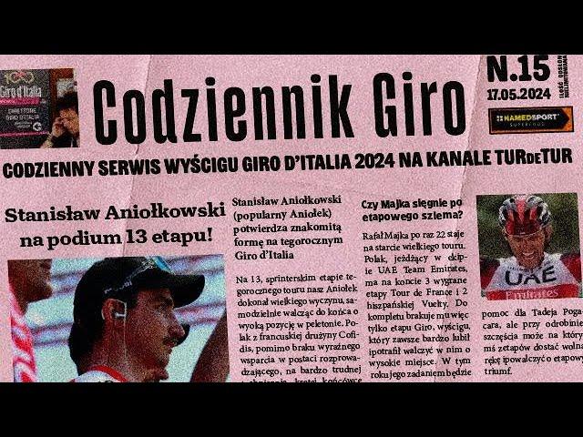 Giro d'Italia - #15 - Aniołek na podium 13. etapu! | Codziennik TurDeTur