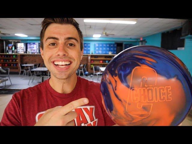 Ebonite Choice Solid Bowling Ball Review | This bowling ball hooks!