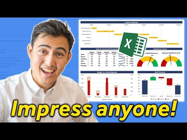 Build Awesome Excel Visuals to Grab Anyone's Attention