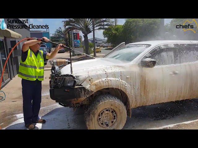 Touchless Vehicle Cleaning