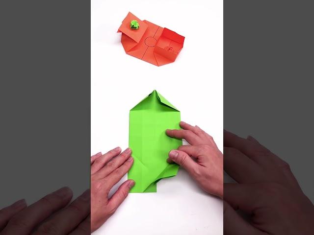 Origami Basketball toy #origami