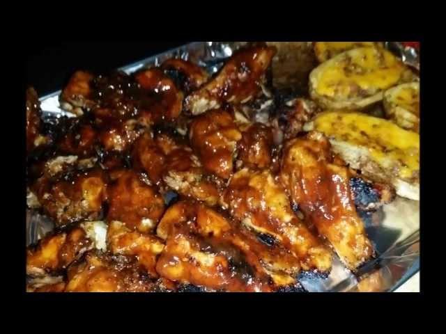 Lodge Sportsman Grill Cast Iron Hibachi - Nothin' but a Chicken Wing - Super Bowl Snack