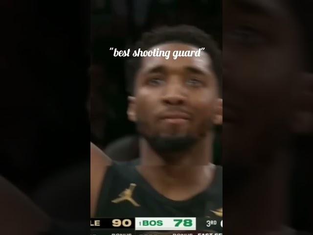 the best SG in th NBA!