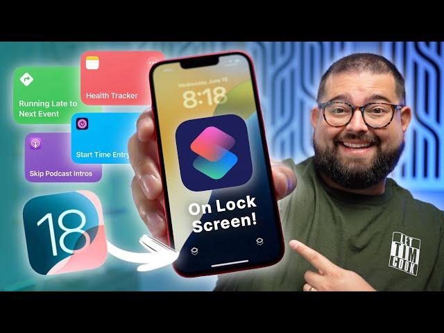 18 Shortcuts for Your iOS 18 Lock Screen