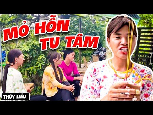 Thúy Liễu Đi Chùa Tịnh Tâm, Cả Xóm Chạy Té Khói Vì Sợ Bão Nổi - Tủn Family