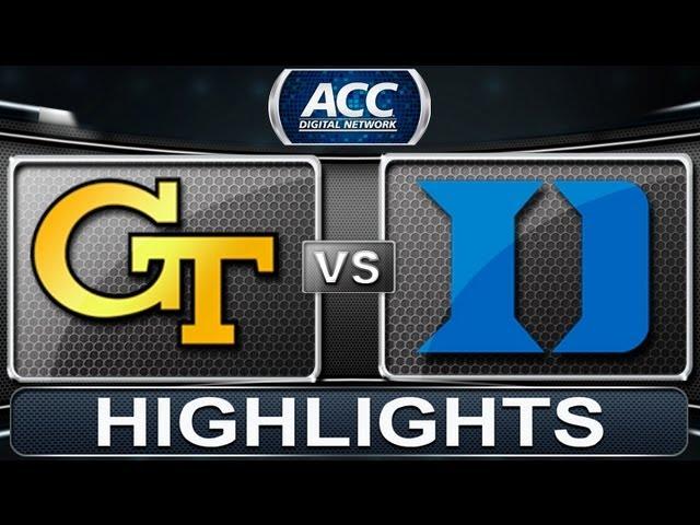 2013 ACC Football Highlights | Georgia Tech vs Duke | ACCDigitalNetwork