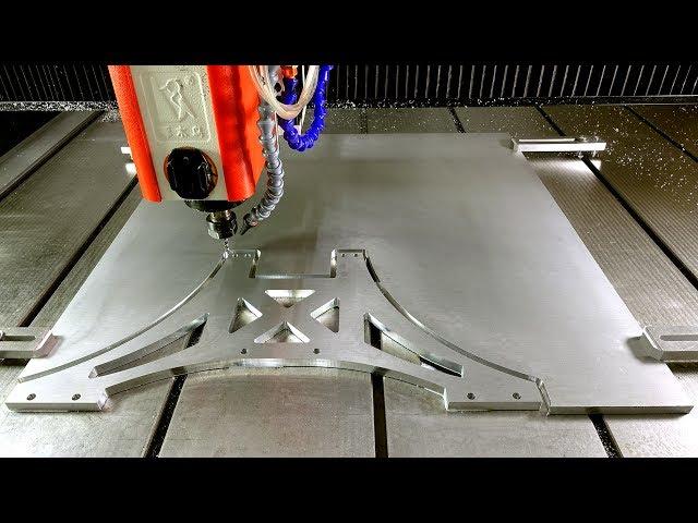 Cnc Router cutting aluminium - Test high speed