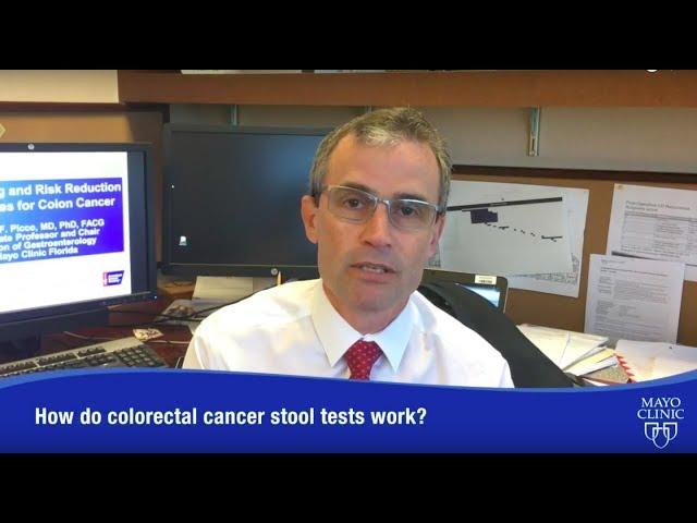 How do stool tests for colorectal cancer work? - Dr. Michael Picco