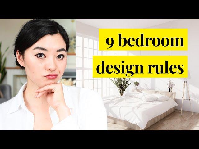 9 Rules for Designing Your Bedroom LIKE A PRO 