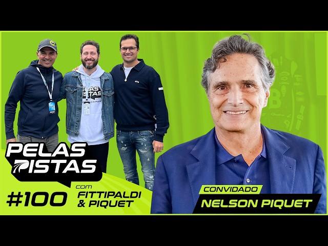 Entrevista Exclusiva com Nelson Piquet -  Episódio Especial 100 #PelasPistasPodcast