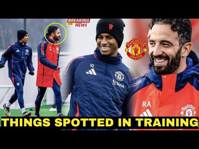 Wow!! RUBEN AMORIM'S TRAINING SESSION WITH Man UTD STARS!! ALL LATEST TEAM News AHEAD OF IPSWICH