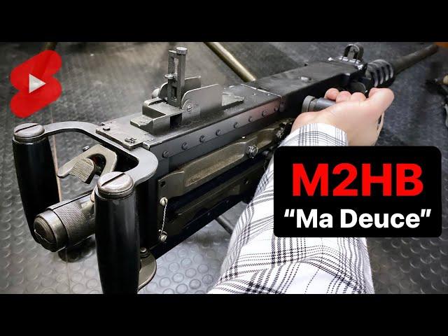 50cal Browning M2HB “Ma Deuce” in 1 Minute #Shorts