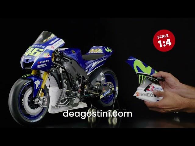 Build Valentino Rossi’s Yamaha YZR-M1 - DeAgostini