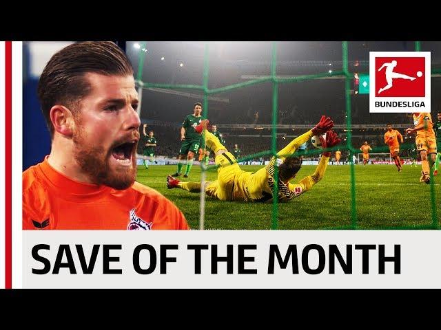 Vote For January's Best Save -  Horn, Bürki, Pavlenka & Co.