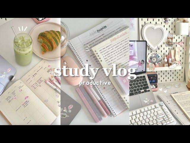 School girl ️4am daily vlog as a student, lots of coffee, studying, how I plan and organise tasks