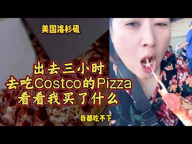 出去三小时，去吃了Costco的Pizza，看看我买了什么，准备怎么吃啊！- 【lisavlog 游子记】