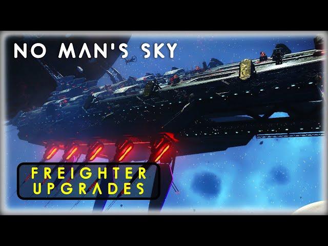 How to get FREIGHTER UPGRADES | No Man's Sky