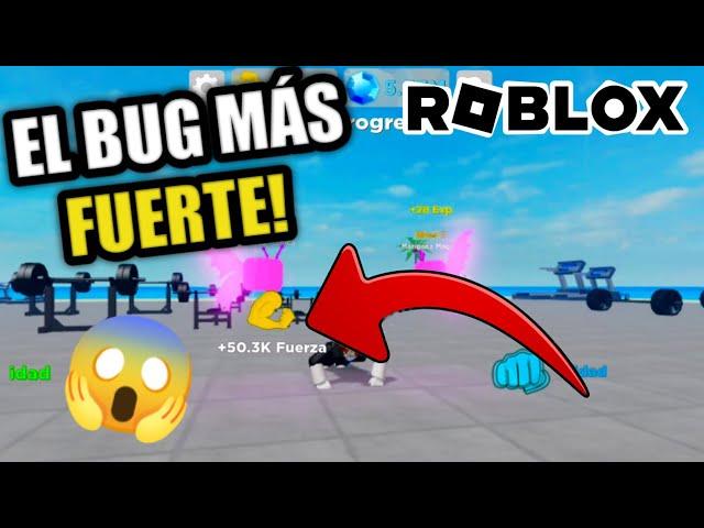 ¡Así hice este BUG de +50k de fuerza! en cuenta NOOB!  MUSCLE LEGENDS  | ROBLOX