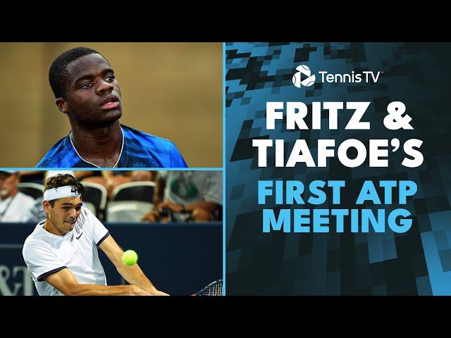 Frances Tiafoe & Taylor Fritz's First ATP Meeting  | Indian Wells 2016 Highlights