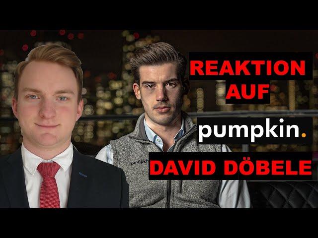 Investment Banking Intern reagiert auf David Döbele von Pumpkin Careers!