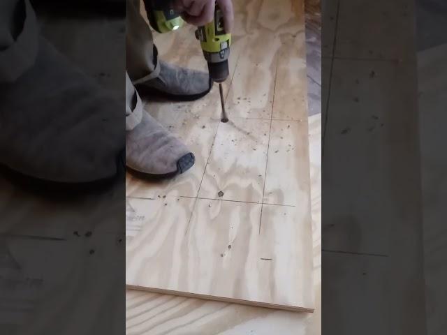 #instant wood hole #working #satisfying #shortvideo